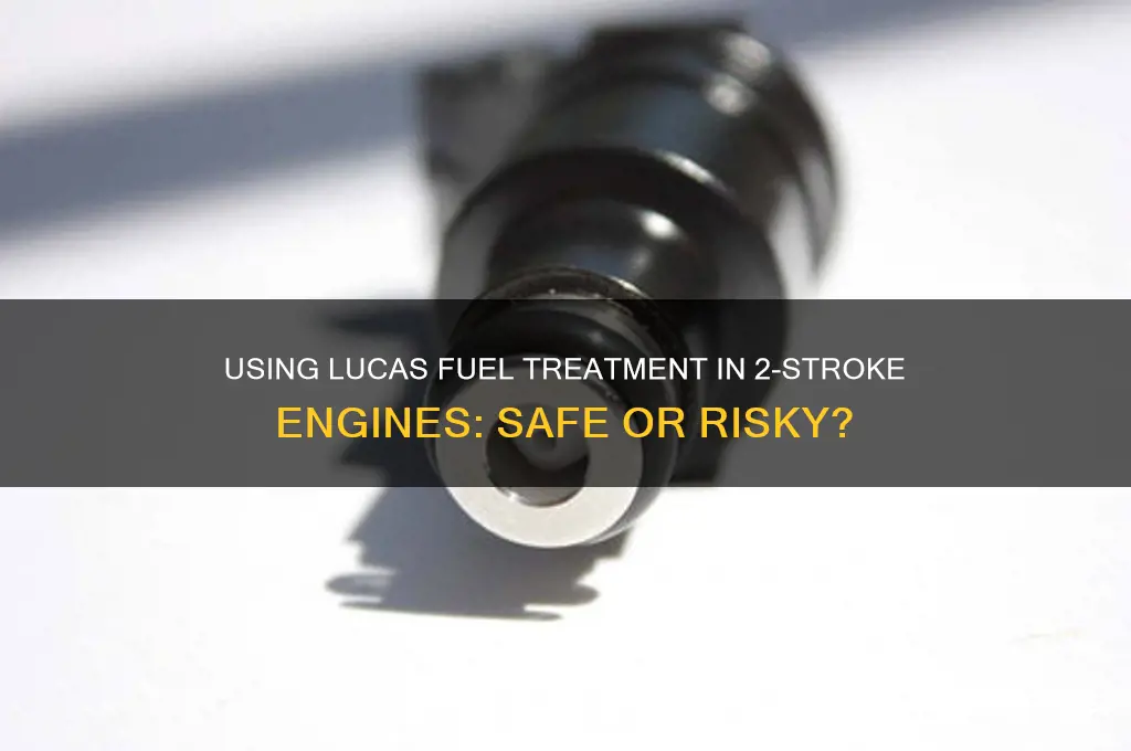 can you run lucas fuel treatment in 2 stroke
