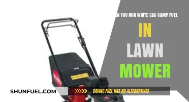Can White Gas Camp Fuel Power Your Lawn Mower? Find Out