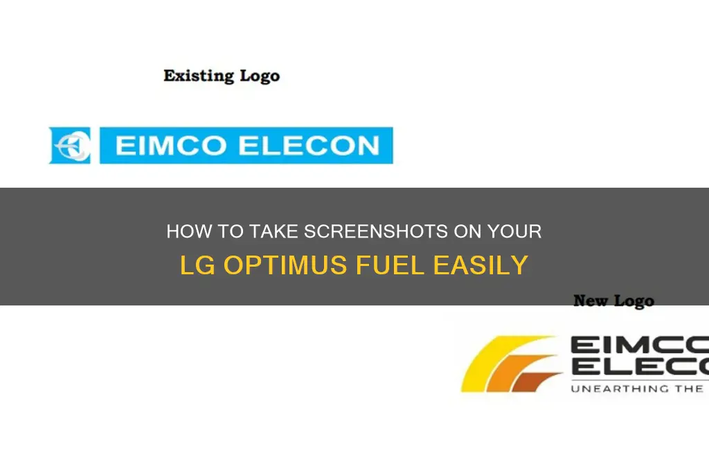 can you screenshot on a lg optimus fuel