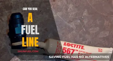 Sealing Fuel Lines: Is It Possible and How?