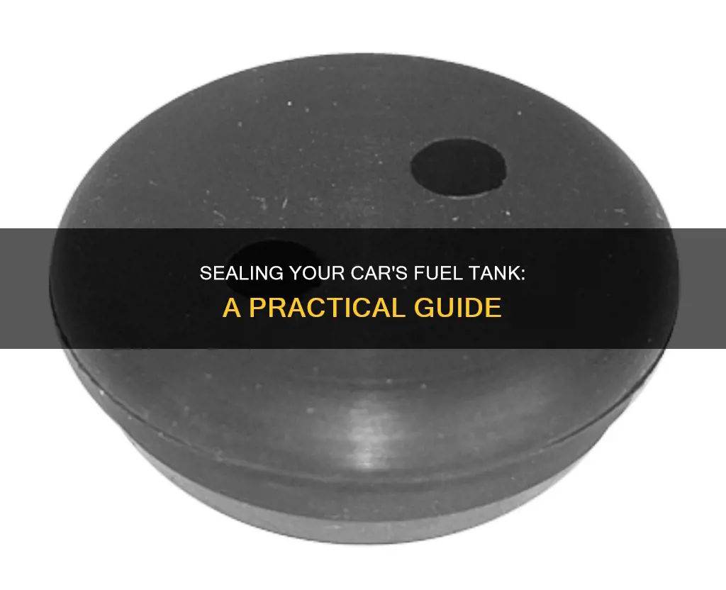 can you seal fuel tank on a car