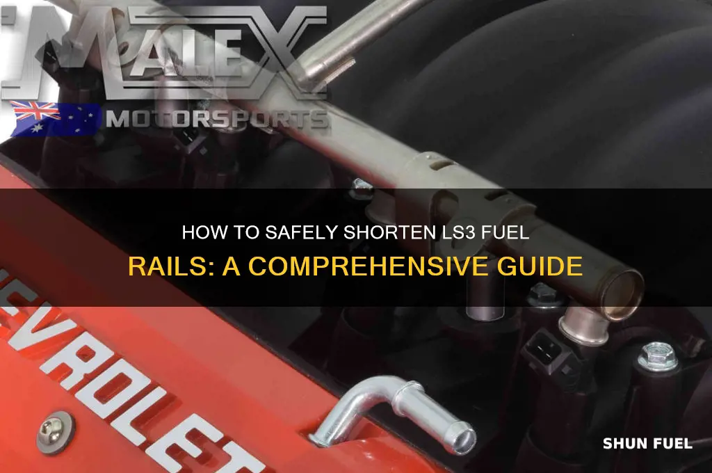 can you shrten ls3 fuel rail