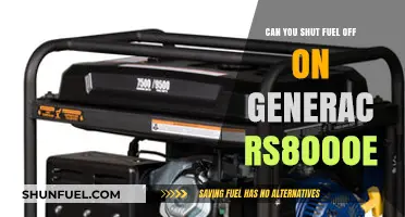 How to Safely Shut Off Fuel on Generac RS8000E: A Guide