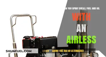 Spraying Diesel Fuel and Oil: Can Airless Get It Done?