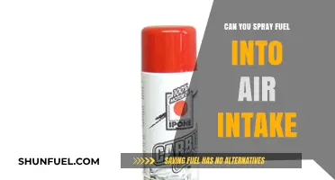 Spraying Fuel into Air Intake: Risks, Benefits, and Practical Considerations