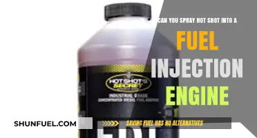 Spraying Hot Shot in Fuel Injection Engines: Safe or Risky?