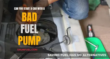 Can You Start a Car with a Bad Fuel Pump?