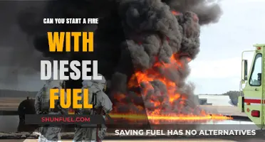 How to Start a Fire Using Diesel Fuel