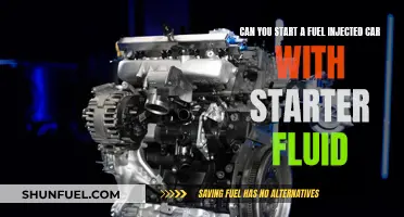 Using Starter Fluid to Start a Fuel-Injected Car