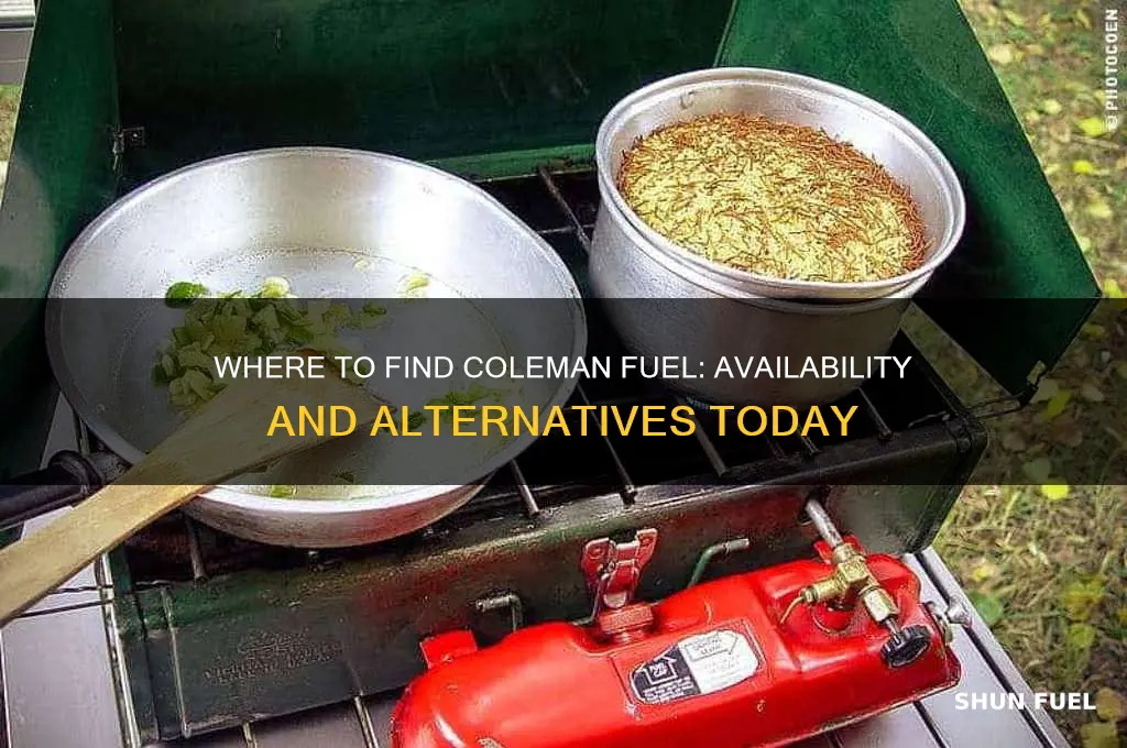 can you still buy coleman fuel