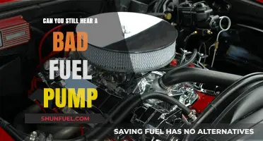 Can You Still Hear a Bad Fuel Pump? Signs and Symptoms