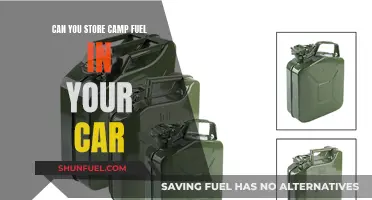 Safe Storage: Camp Fuel in Your Car?