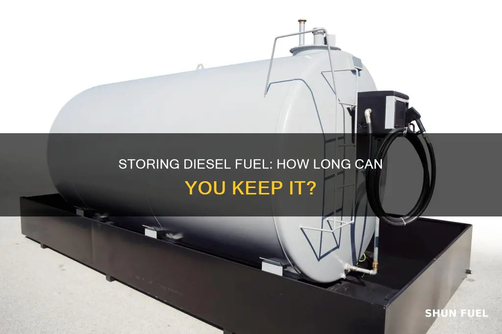 can you store diesel fuel
