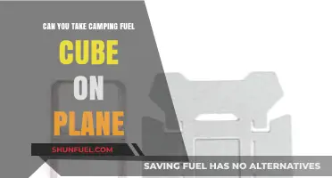 Can You Bring Camping Fuel Cubes on a Plane? Travel Tips