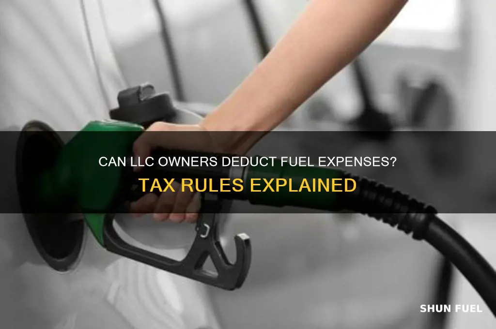 can you take fuel as an expense for llc
