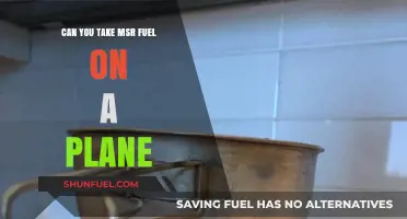 Can You Take MSR Fuel on a Plane? Travel Tips and TSA Rules