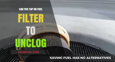 Tapping on Fuel Filter: Can it Unclog?