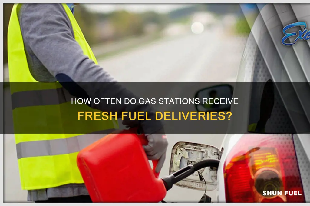 can you tell how often gas stations get new fuel