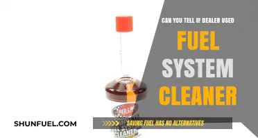 How to Detect If Your Dealer Used Fuel System Cleaner