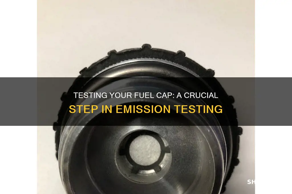 can you test fuel cap for emission test