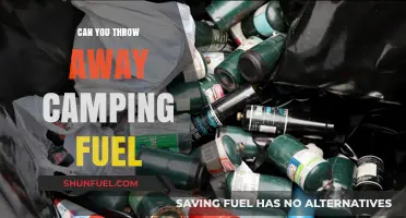 Safe Disposal of Camping Fuel: What You Need to Know