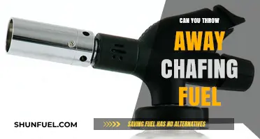 Safely Disposing of Chafing Fuel: A Quick and Easy Guide
