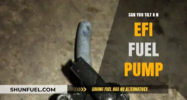 Can You Tilt an EFI Fuel Pump? Expert Tips and Insights