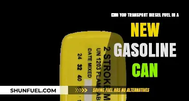 Is It Safe to Transport Diesel in Gas Cans?