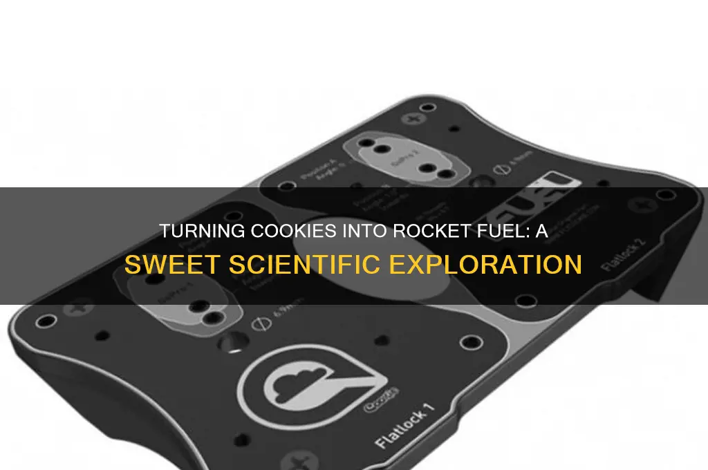can you turn cookies into rocket fuel