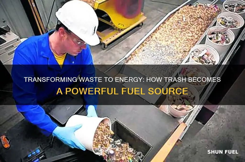 can you turn trash into fuel