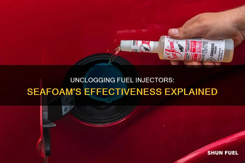 can you unclog a fuel injector with seafoam