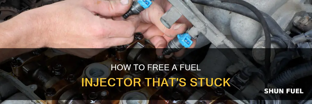 can you unstick a stuck fuel injector