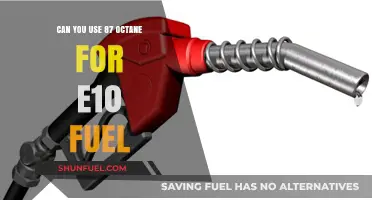 Using 87 Octane for E10 Fuel: Compatibility and Performance Explained