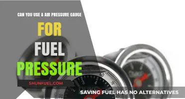 Using Air Pressure Gauges for Fuel Pressure: Is It Safe and Effective?