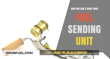 Dodge 1991 Fuel Sending Unit Compatibility: Can You Use It?