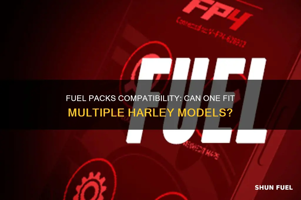 can you use a fuel pack for different harleys