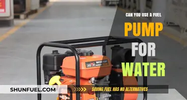 Using a Fuel Pump for Water: Is It Safe and Effective?