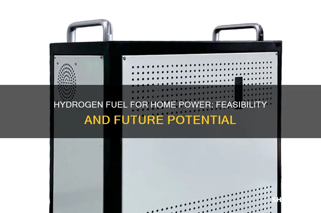 can you use a hydrogen fuel to power a home