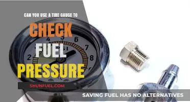 Using a Tire Gauge for Fuel Pressure: Is It Possible?
