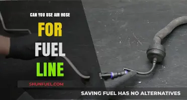 Using Air Hose as Fuel Line: Risks, Alternatives, and Safety Tips