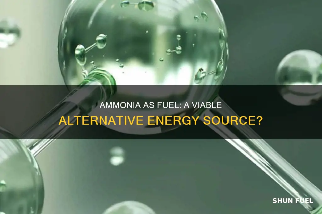 can you use ammonia as a fuel