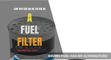 Oil Filter as Fuel Filter: Is It a Safe Alternative?