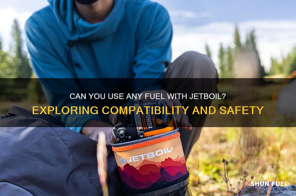 can you use any fuel with jetboil