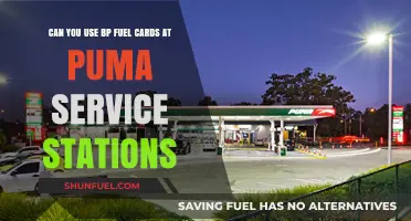 Can BP Fuel Cards Be Used at Puma Service Stations?