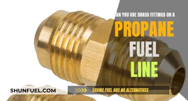 Can Brass Fittings Be Used with Propane Fuel Lines?