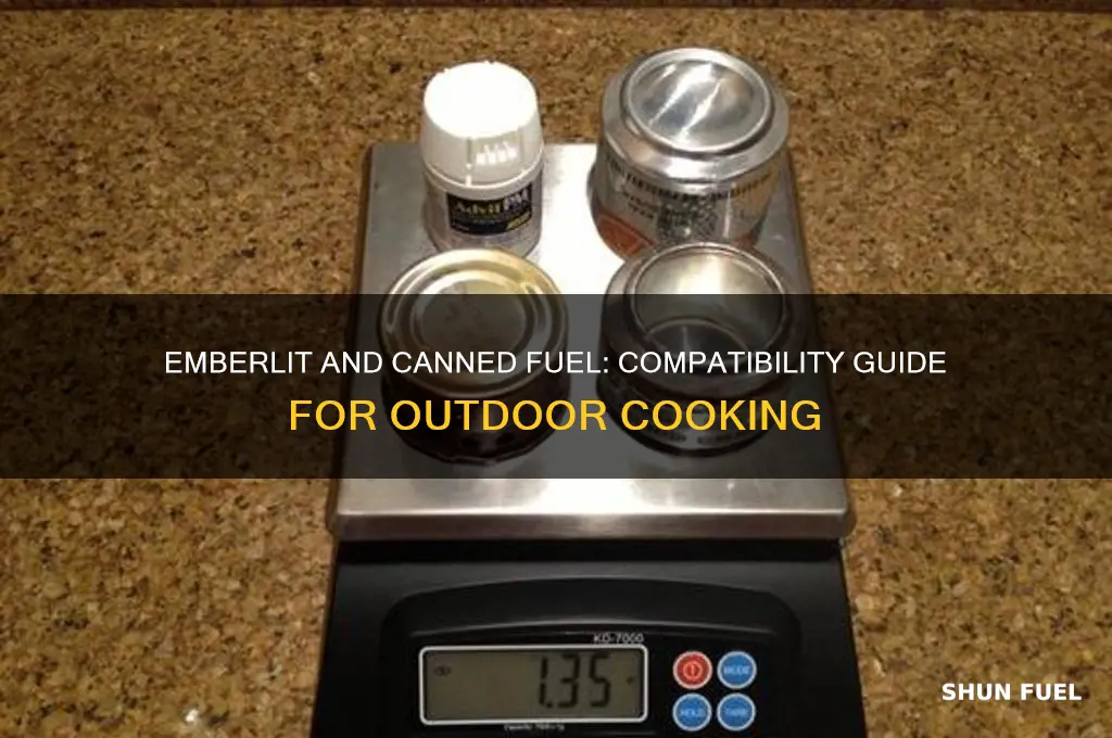 can you use canned fuel with a emberlit