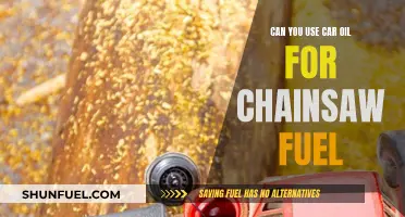 Can Chainsaw Fuel Be Made From Car Oil?