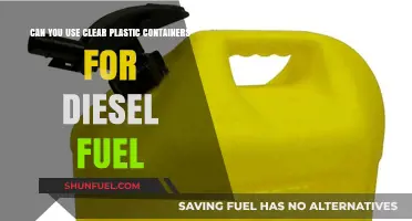 Storing Diesel: Clear Plastic Containers, Good or Bad?