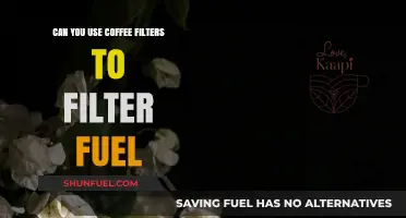 Filtering Fuel: Coffee Filters to the Rescue?