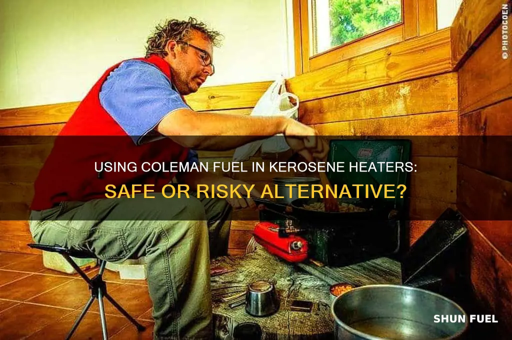 can you use coleman fuel in a kerosene heater